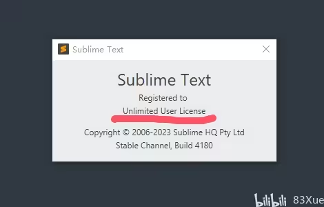 Sublime Text 4180激活，Windows+MacOS