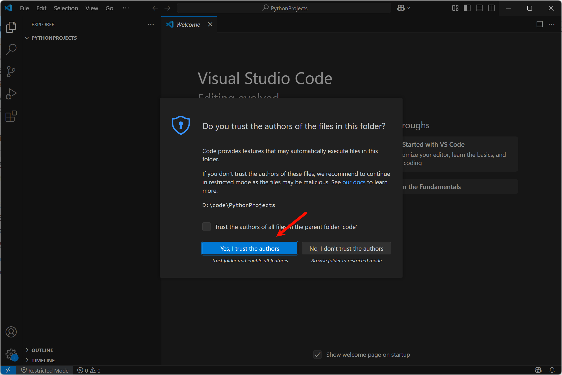 vscode配置python环境/Trae适用